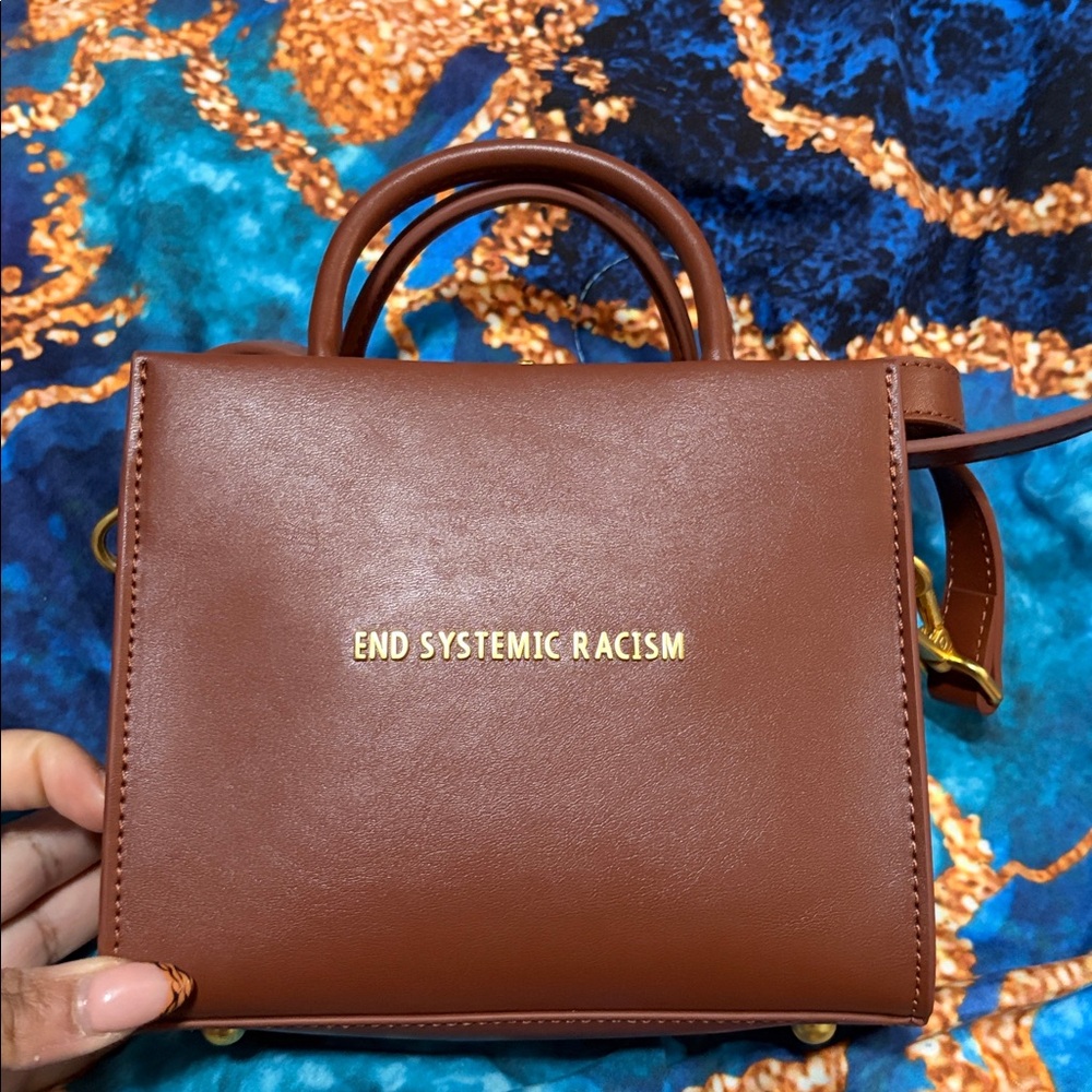 Brandon Blackwood leather Brown END SYSTEMATIC Tote bag